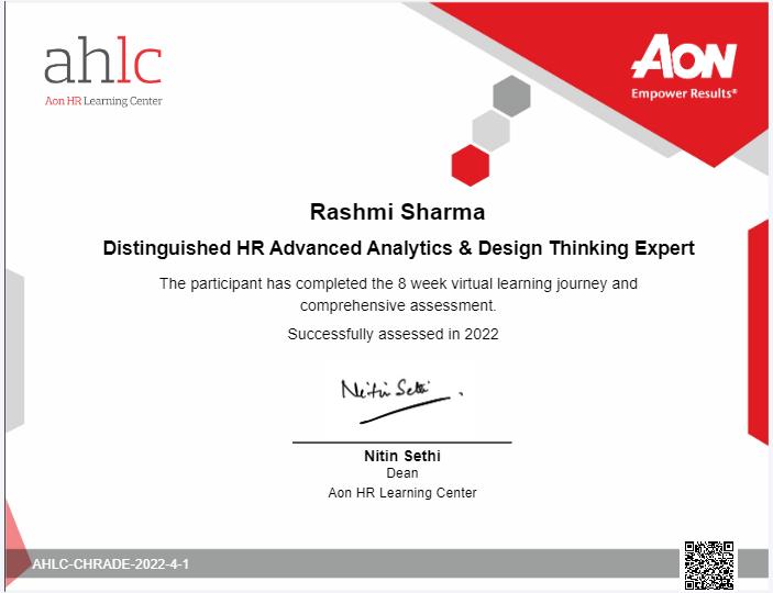 Distinguished Advance Analytics & Design Thinking Expert