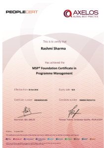 MSP Program Management