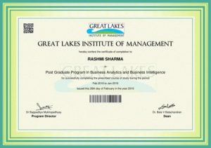 Post Graduate Program in Business Analytics and Business Intelligence _ GL
