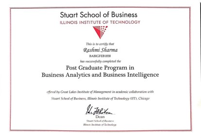 Post Graduate Program in Business Analytics and Business Intelligence _ Illinois Uni